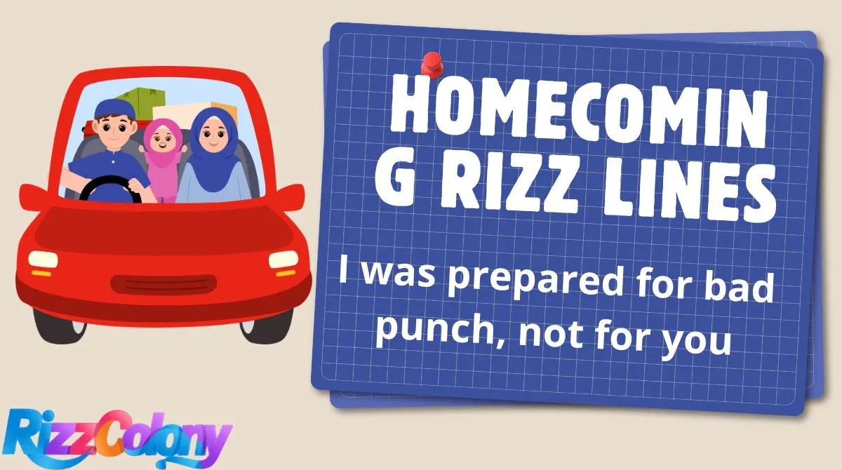 Homecoming Rizz Lines