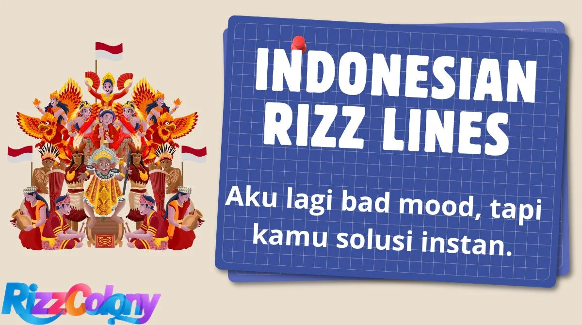 Indonesian Rizz Lines