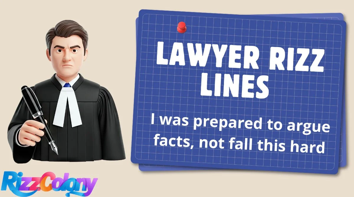 Lawyer Rizz Lines