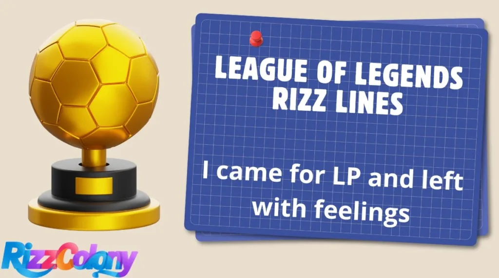 League of Legends Rizz Lines