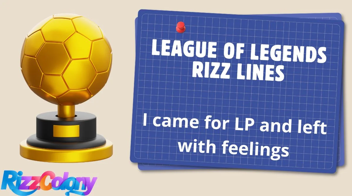 League of Legends Rizz Lines