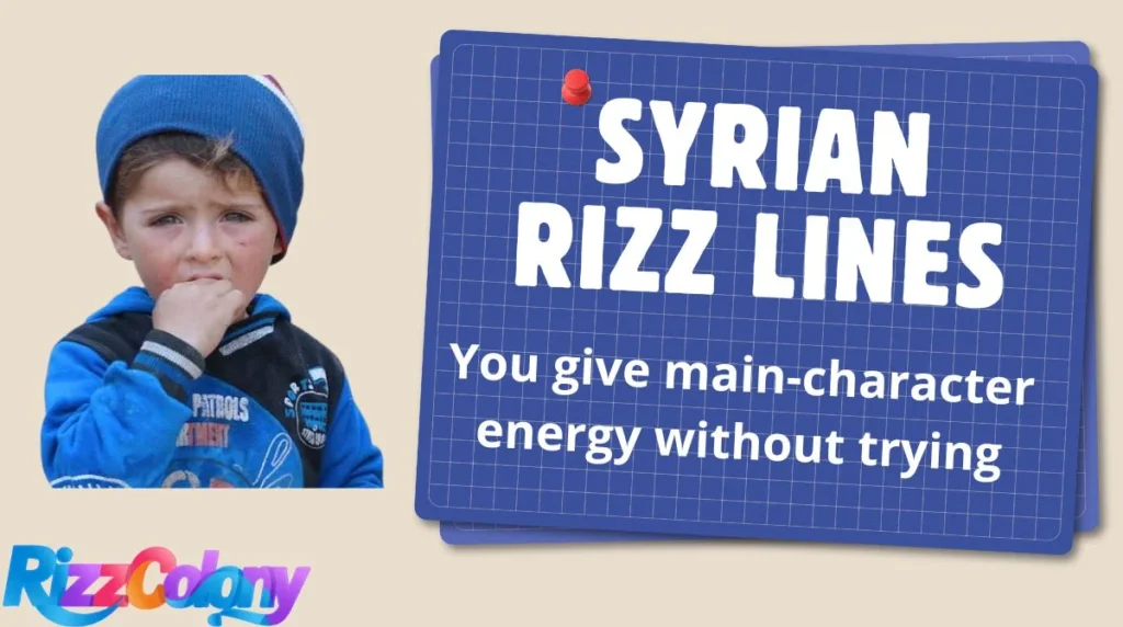 Syrian Rizz Lines