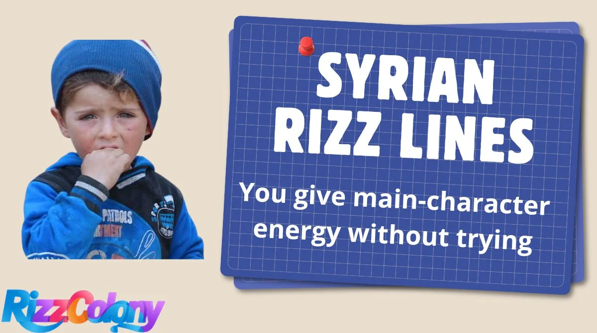 Syrian Rizz Lines