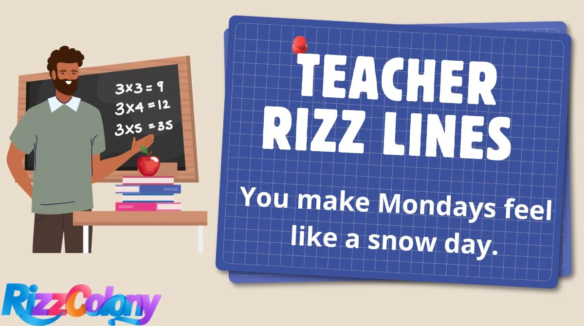 Teacher Rizz Lines