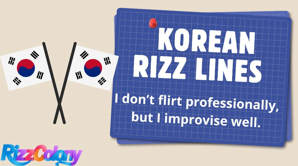 Korean Rizz Lines